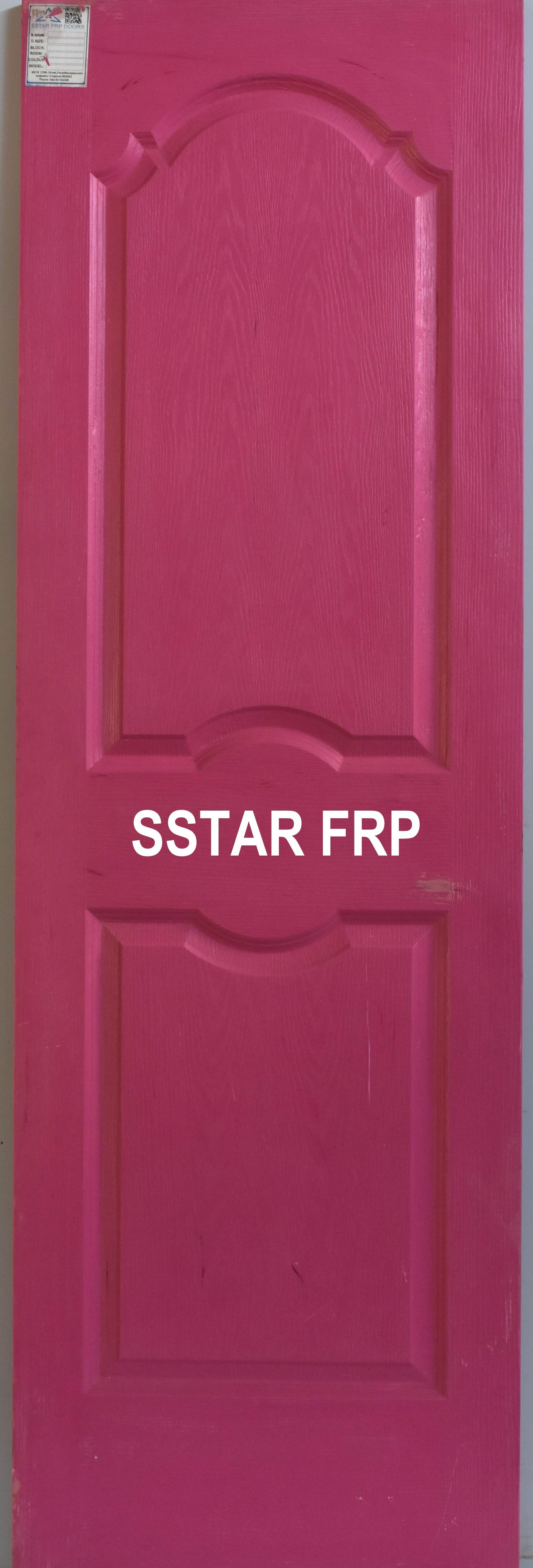 Frp Doors Two Panel Arch Door (2PAS-001)